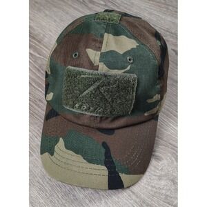 Rothco Tactical Operator Cap Adjustable Woodland Hat Camo OS Military‎